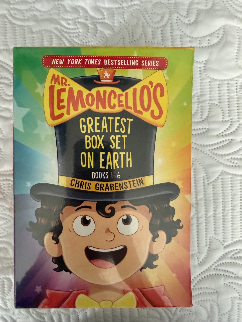 Mr. Lemoncello's Greatest Box Set on Earth Books 1-6 Chris Grabenstein Paperback